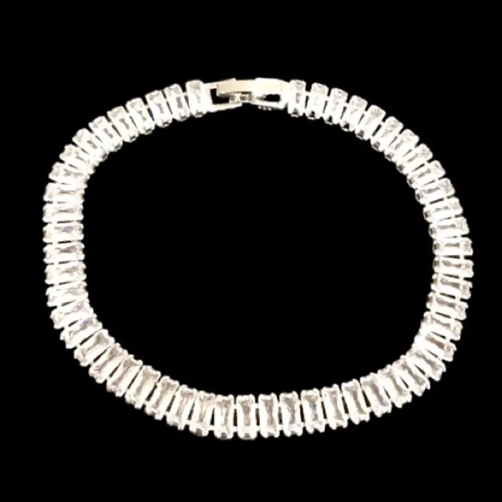 BRAND NEW TENNIS BRACELET PRINCESS CUT